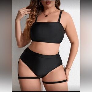 Garter Style 2 Piece Swimsuit